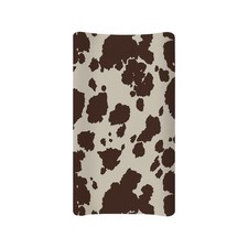 Cow Print Changing Pad Cover Brown Diaper Changing Pad Cover Soft  Breathabl...