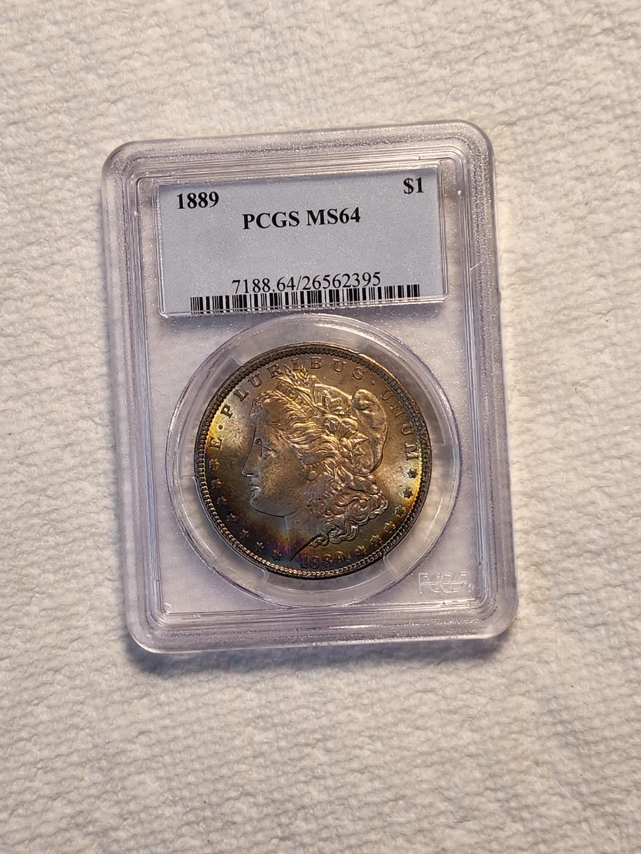 MS 64 Graded 1889 Year Morgan US Dollars (1878-1921) for sale | eBay