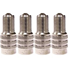 Haltec DS-1 Double Seal Flow-Through Valve Cap Pack of 4