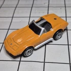 1979 Matchbox Vintage World Class Orange Chevy Corvette 1:64 Model Diecast
