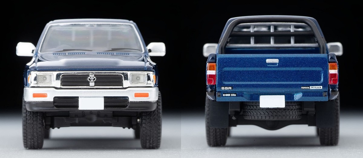 トヨタ ミニカー HILUX ② Toyota Hilux 4WD Pickup Double Cab SSR White 91Model year