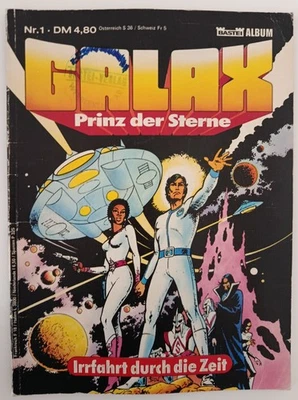 Galax Nr. 1 Prinz der Sterne Bastei Verlag 1980 Comic Taschenbuch Sci-Fi Kult - Bild 1 von 4
