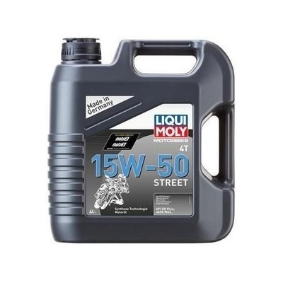 Liqui Moly Motorbike 4T 15W-50 Street Motoröl 4 Liter Kanister API SN Plus 1689