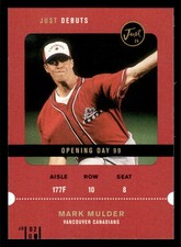 2000 Just Debuts - Mark Mulder #JD18 Vancouver Canadians