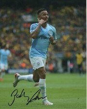 Manchester United Gabriel De Jesus Autographed Signed 8x10 Photo COA #3