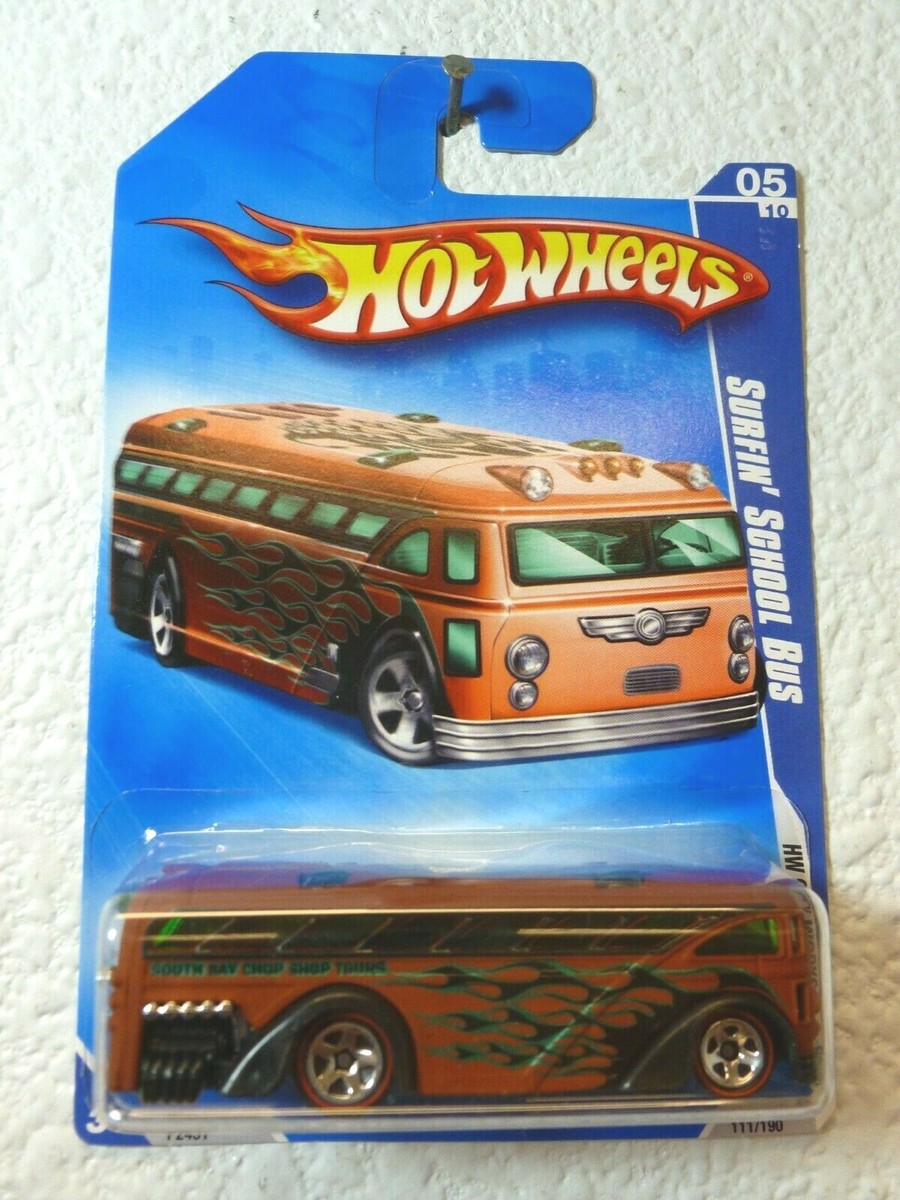 ホットウィール　Hot Wheels VW BUS　サーフィン Amazon.com: Hot Wheels Surfin School-Bus : Toys & Games