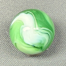 5/8 WET MINT GREEN SLAG OLD Marble