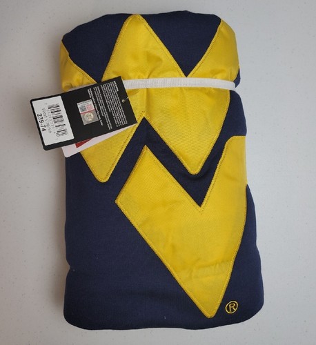 West Virginia Mountaineers NCAA 54" x 84" Team Sweatshirt Decke - Bild 2 von 2