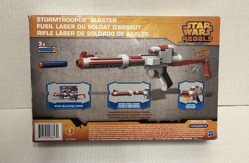 *New Sealed* Hasbro Nerf STAR WARS Rebels STORMTROOPER Blaster 2014 NOS Old - Picture 2 of 4