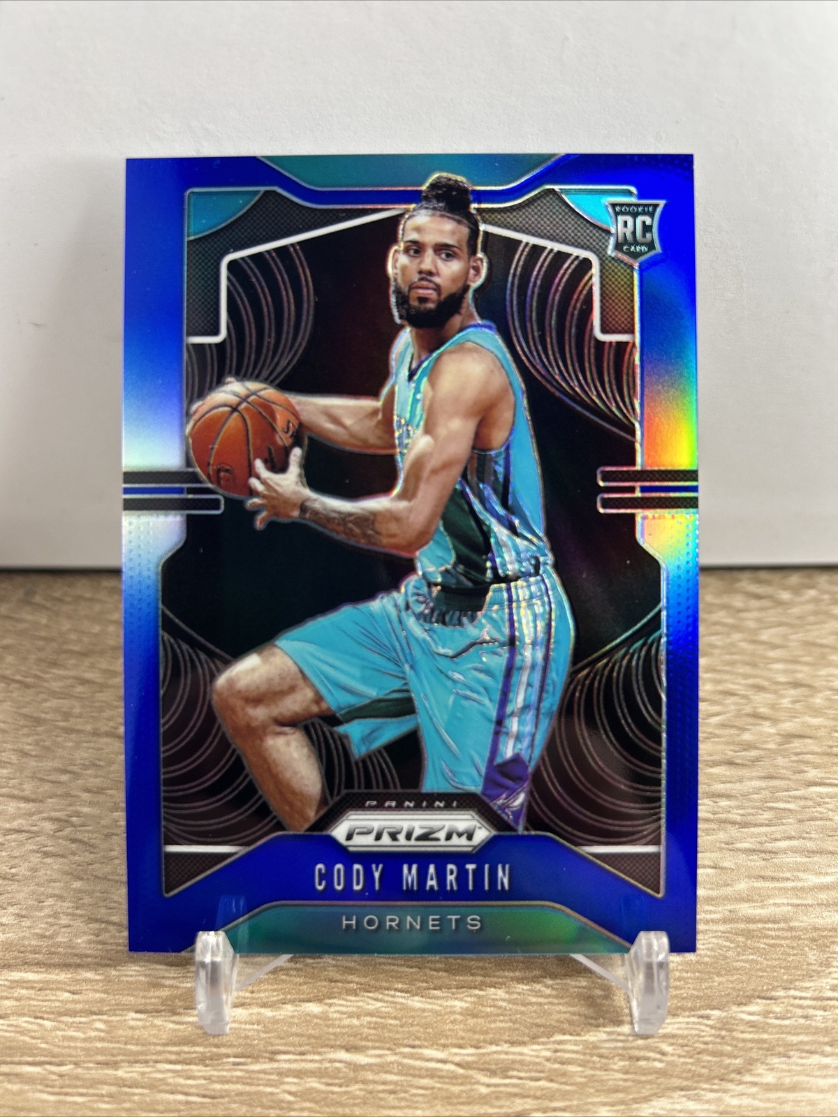 2019-20 Panini Prizm Cody Martin Blue Prizm /199 RC