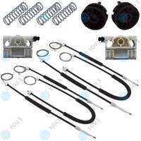 FüR Renault Clio III 4/5 TüRer Fensterheber Reparatursatz - Vorne Links + Rechts