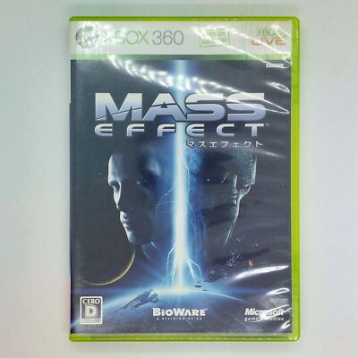 Mass Effect 2007 Xbox 360 Microsoft Game Studios BioWare Japanese Version