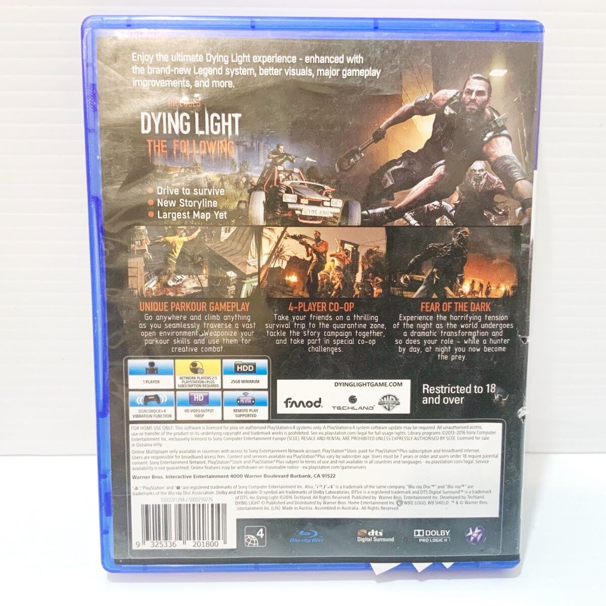 Dying Light The Following Enhanced Edition On Playstation 4 PS4