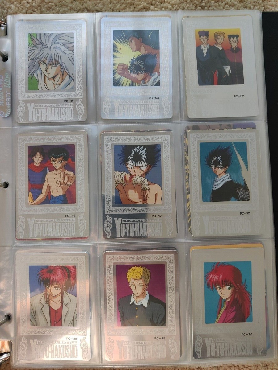 YuYu Hakusho Card Amada Hero Collection Part2 lot of 126 cards