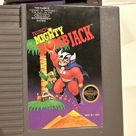 Lote de 9 juegos NES Super Mario Tetris Mighty Bomb Jack Mach Rider &iexcl;PROBADO!