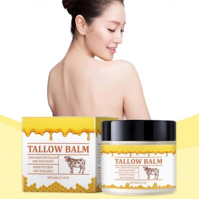 Tallow Honey Balm,Beef Tallow Skin Care,Tallow Face Balm,Tallow Moisturhot~