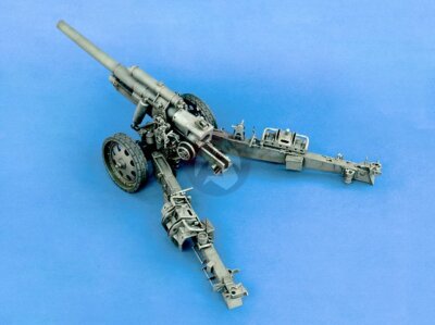 Verlinden 120mm 1/15 15cm sFH 18 Immergrun German Heavy Field