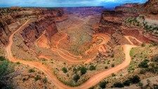Landscape canyon nature canyonlands national park utah Custom Gaming Mat Desk