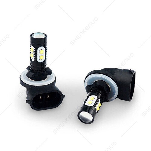 2X 881 898 6000K 100W LED Bombilla antiniebla DRL Bombillas de lámpara de conducción para Hyundai Ram - Imagen 3 de 10