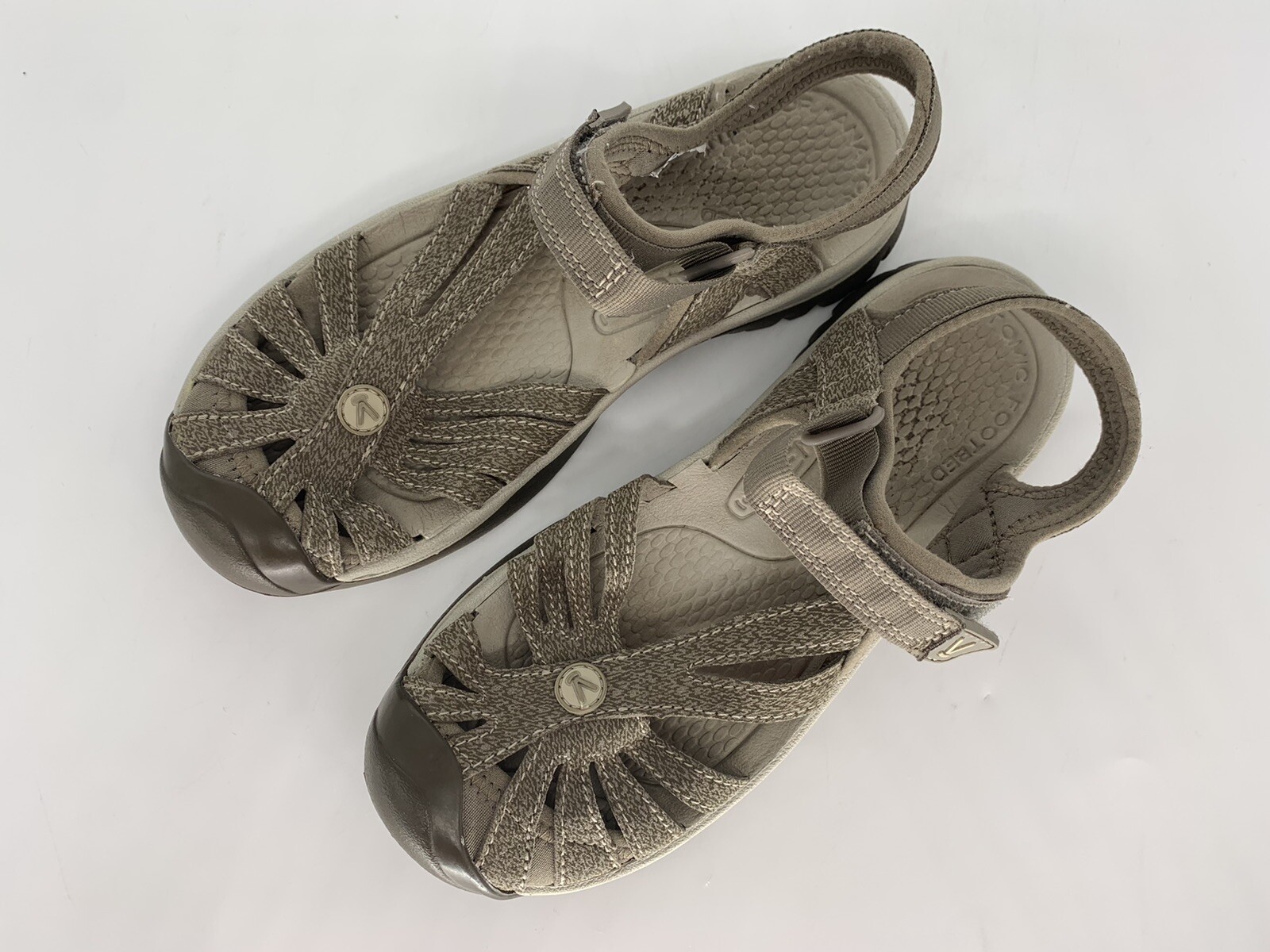 Sandali sportivi Keen donna rosa gargoyle corvo grigio punta antiurto slingback taglia 7