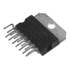 TDA7266M STMicroelectronics Audio Amplifier 7W 1 Ch 1 Func Bipolar PZFM15
