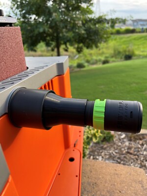 Bosch VAC005 Hose Adapter to 2-1/2'' Dust Ports, Perfect Fit!