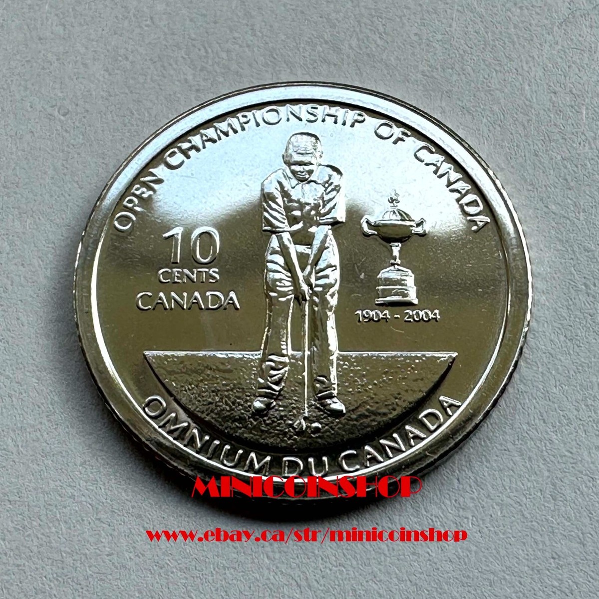 Canada 2004 10-Cent Open Championship of Canada 100th Anniv Golf
