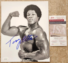 Tony Atlas SIGNED Wrestling Photo 8x10 Autograph JSA Certified - WWE WWF WCW