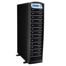 13 Target Network Blu-ray DVD CD Duplicator USB 3.0 500GB HDD SharkNet-13T-BD-BK