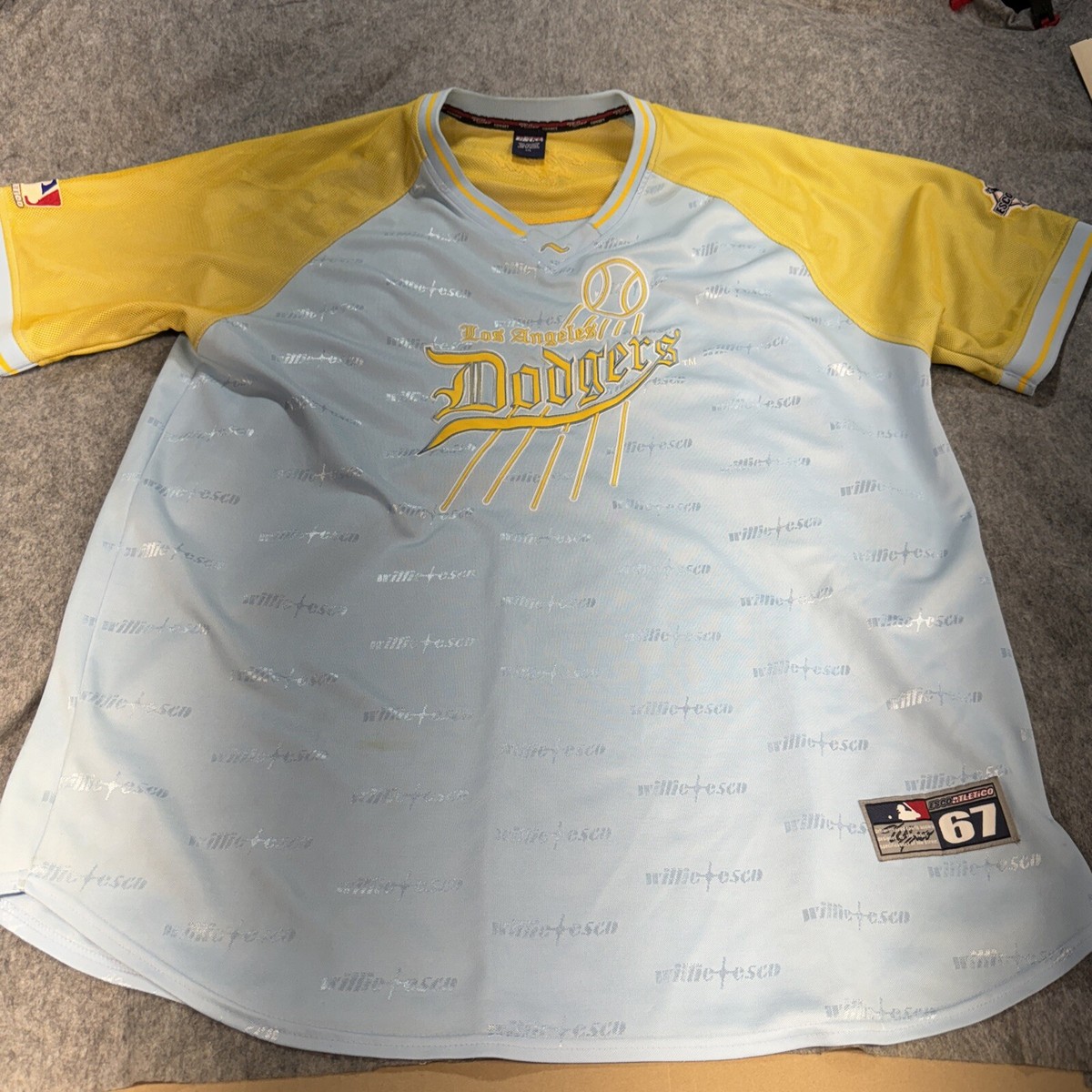 ESCO Athletico 67 LOS ANGELES DODGERS Jersey Mens Size XXL