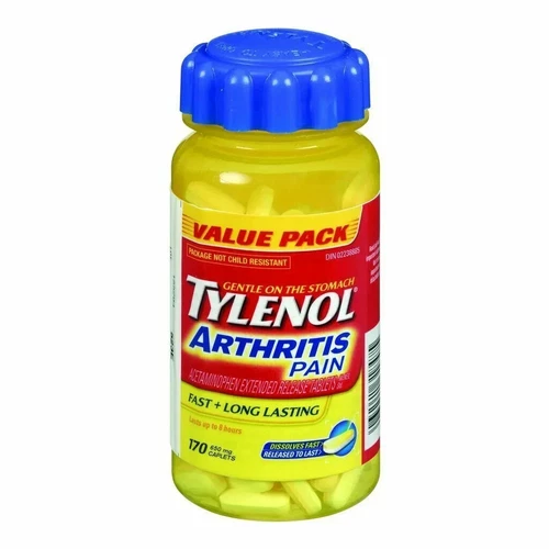 Tylenol Arthritis Pain Fast + Long Lasting 170 Caplets Value Pack EXPIRY 05/2027