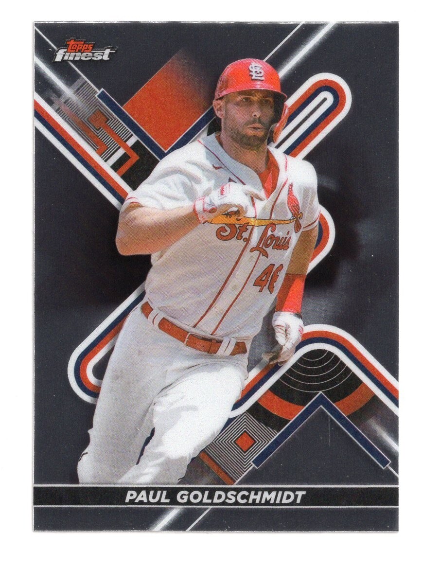 2022 TOPPS FINEST BASEBALL PAUL GOLDSCHMIDT #91 | eBay