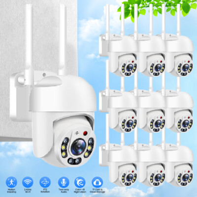 1-10STK ycc365plus Outdoor WIFI IP NETZWERK CAMERA FUNK WLAN ÜBERWACHUNGSKAMERA