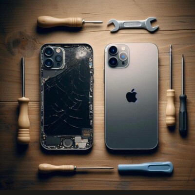iPhone Backcover Reparatur LASERTECHNIK 8-16 pro Max Rückseite  Glas  Akkudeckel