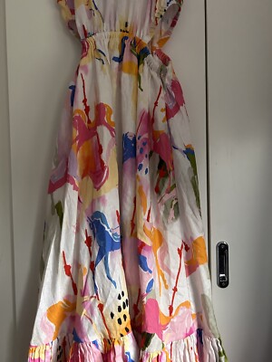 Leo Lin Cut Out Carousel Dress Size 10 | eBay