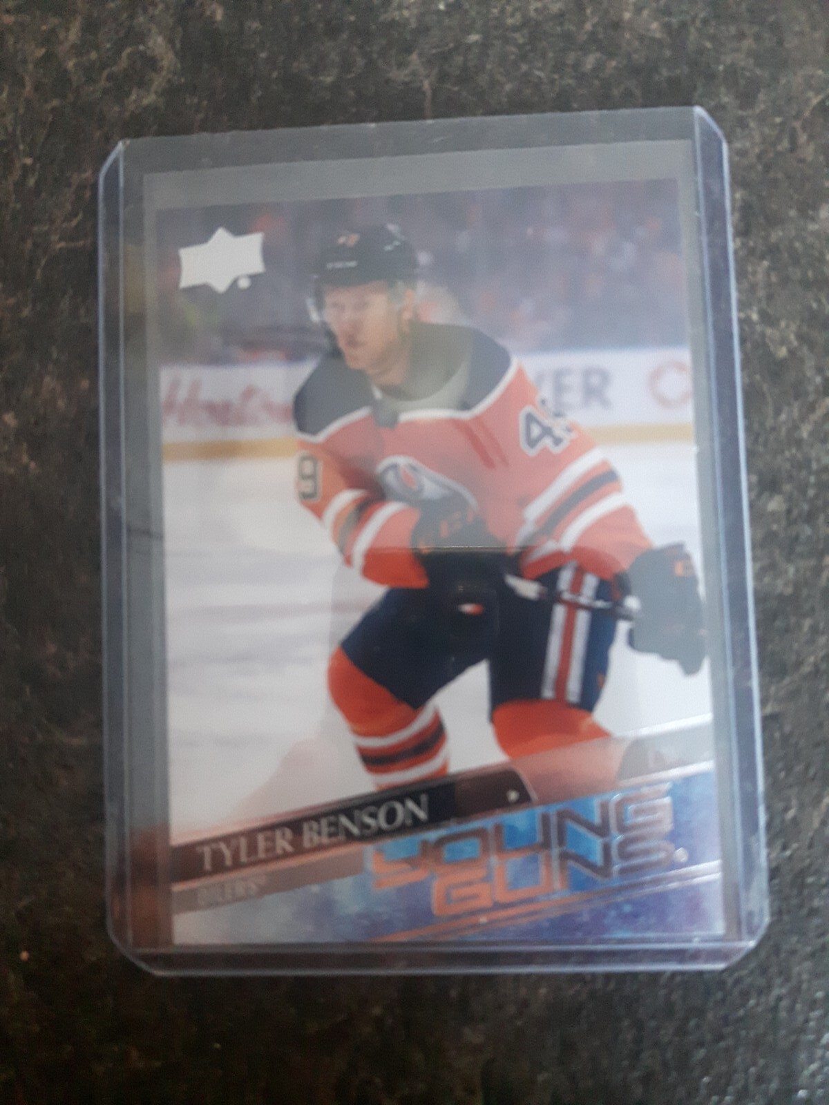 2020-21 Upper Deck Series 1 Young Guns Tyler Benson YG RC Card# 218