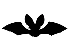 Bat Cute Sticker Car Window Halloween Scary Door Décor Spooky Vinyl Decal