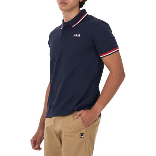 FILA Mens Polo Shirt Short Sleeve Casual Summer Tee Cotton Jersey Sports Golf - Picture 11 of 27