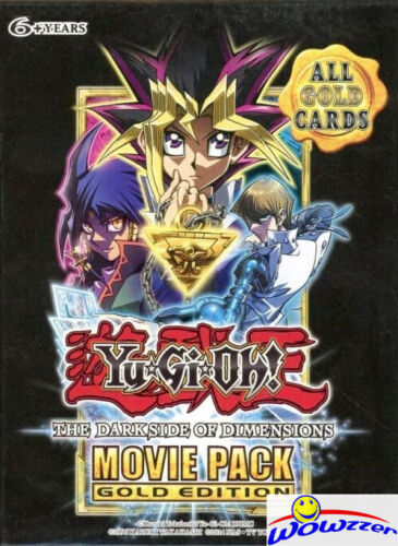Yugioh The Dark Side of Dimensions Movie Pack GOLD EDITION Factory Sealed Box - Picture 1 of 1