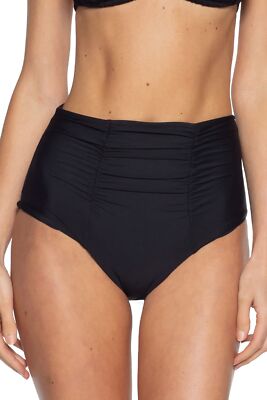 Becca by Rebecca Virtue Color Code Vintage Cut High-Waist Black MD