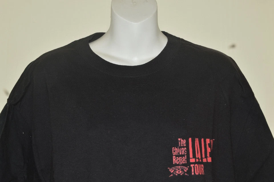 LA LEY 2003 Chivas Regal Tour Estados Unidos Tamanho Grande Adulto Rock Espanhol - Imagem 2 de 4