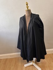 Vintage Bespoke Customised Tailored Handmade Cape Long Coat Cloak Cosplay.
