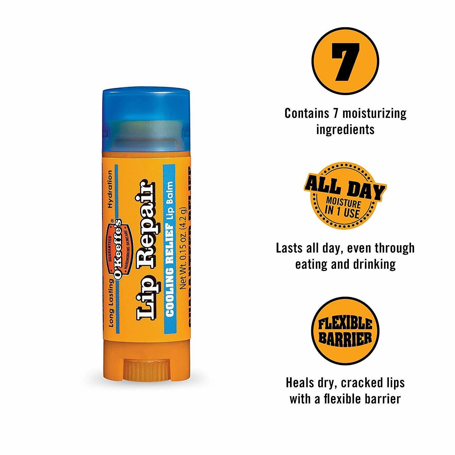 Gorilla Glue 113584 Oftkeeffefts Lip Repair Lip Balm Cooling Relief 4.2G - Image 2