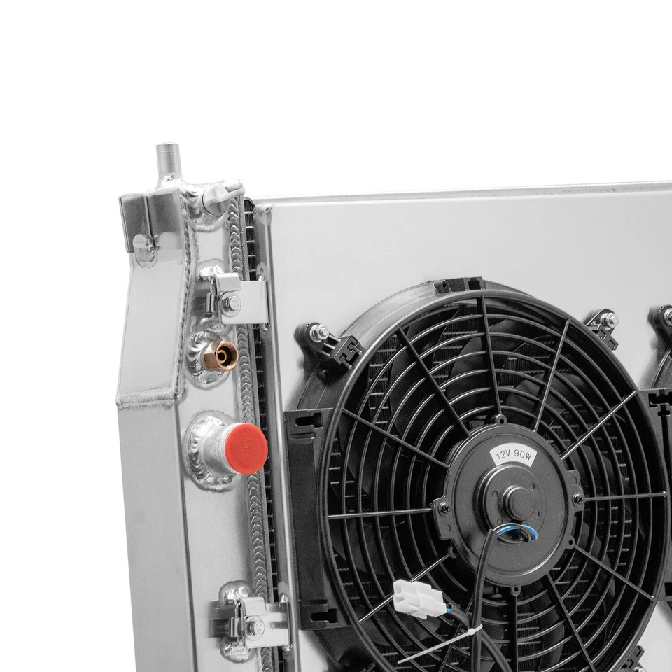 3-Row Radiator&Shroud Fan For 97-04 99 Chevrolet Corvette 2-Door C5 5.7L V8 Foto 4 de 4