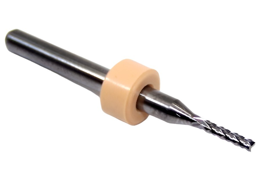 Kyocera Tycom 1.50mm (.0591") Diamond Cut Carbide Router Burr - Fishtail Point For Composites