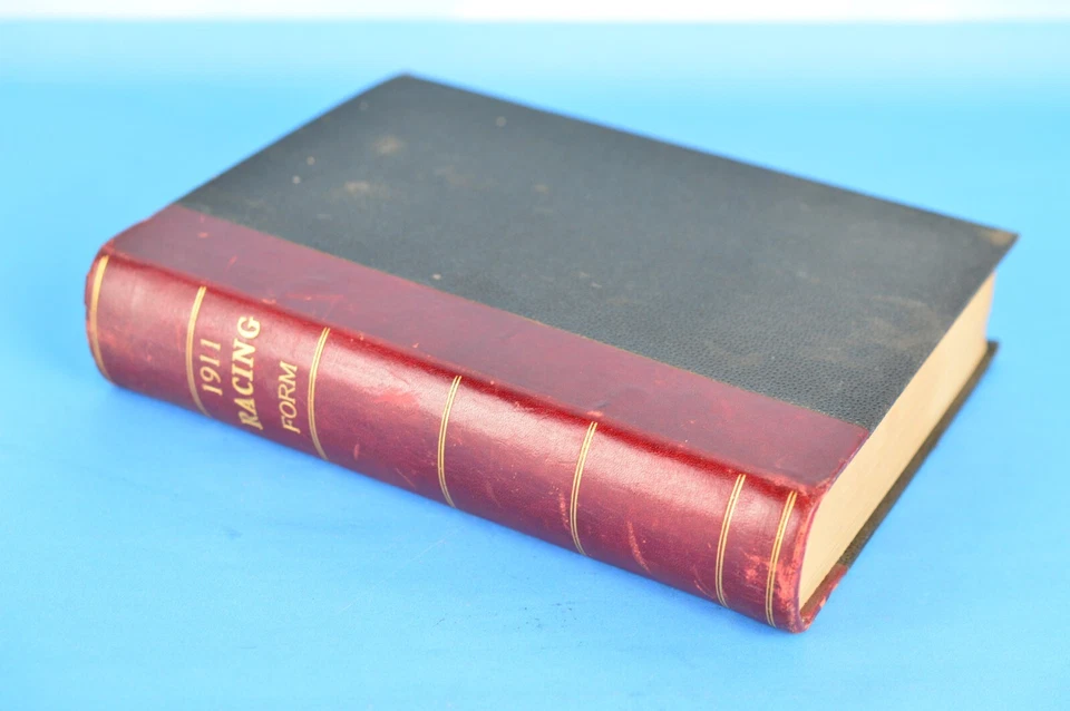 1911 Racing Form Monthly Charts of American Horse Racing Volume 1 Jan - June - Image 3 of 4