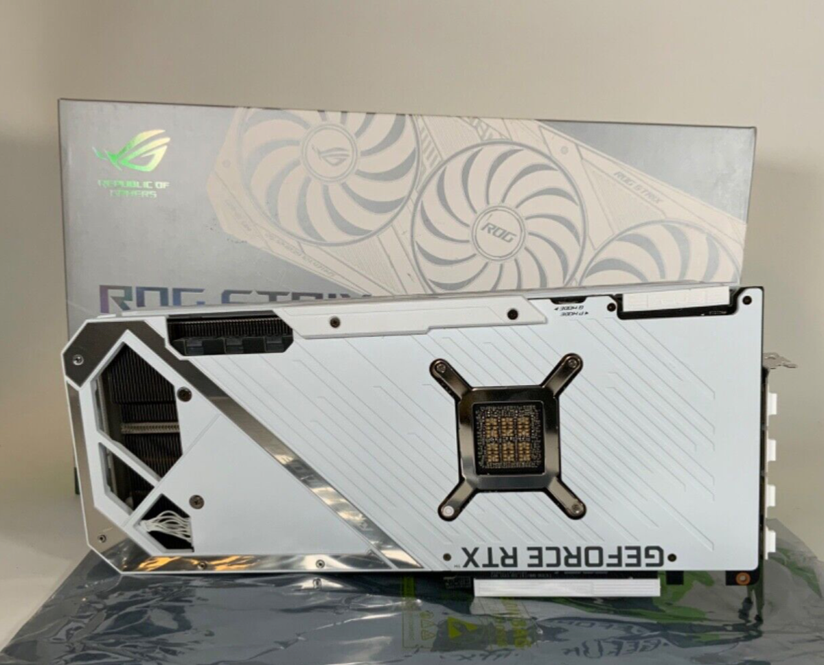 Nvidia ASUS ROG Strix GeForce RTX 3090 OC 24GB White Edition