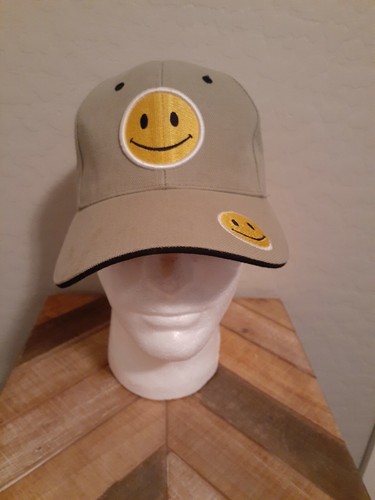 Tan Smiley Face Hat | eBay