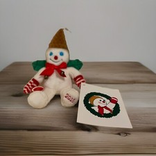 2015 NEW With Tag Mr Bingle Plush Ornament 10" Christmas New Orleans Dillard s