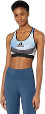 adidas Women's Don't Rest Nini Sum Bra-Multicolor/Print/Black -XS